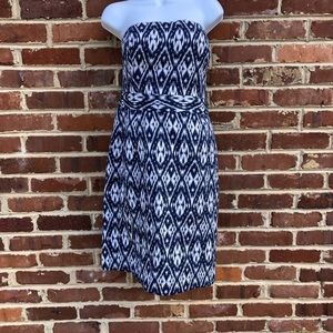 NWOT Banana Republic Strapless Dress Size 8